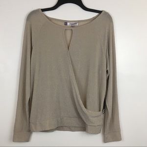 Jennifer Lopez Cross Over Blouse - Large